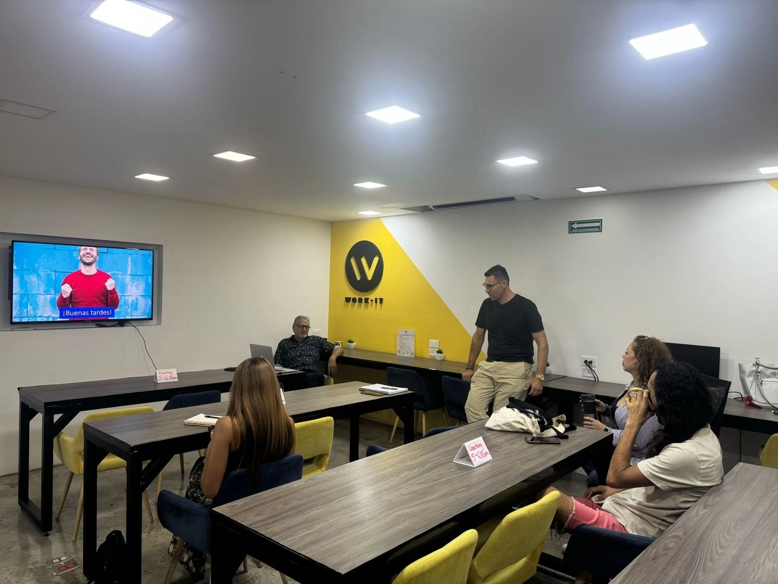 Área de trabajo en Work It
